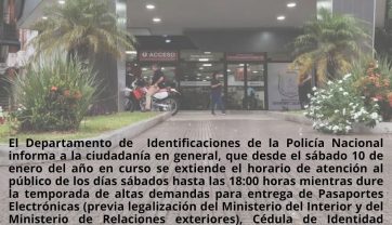 COMUNICADO A LA CIUDADANÍA